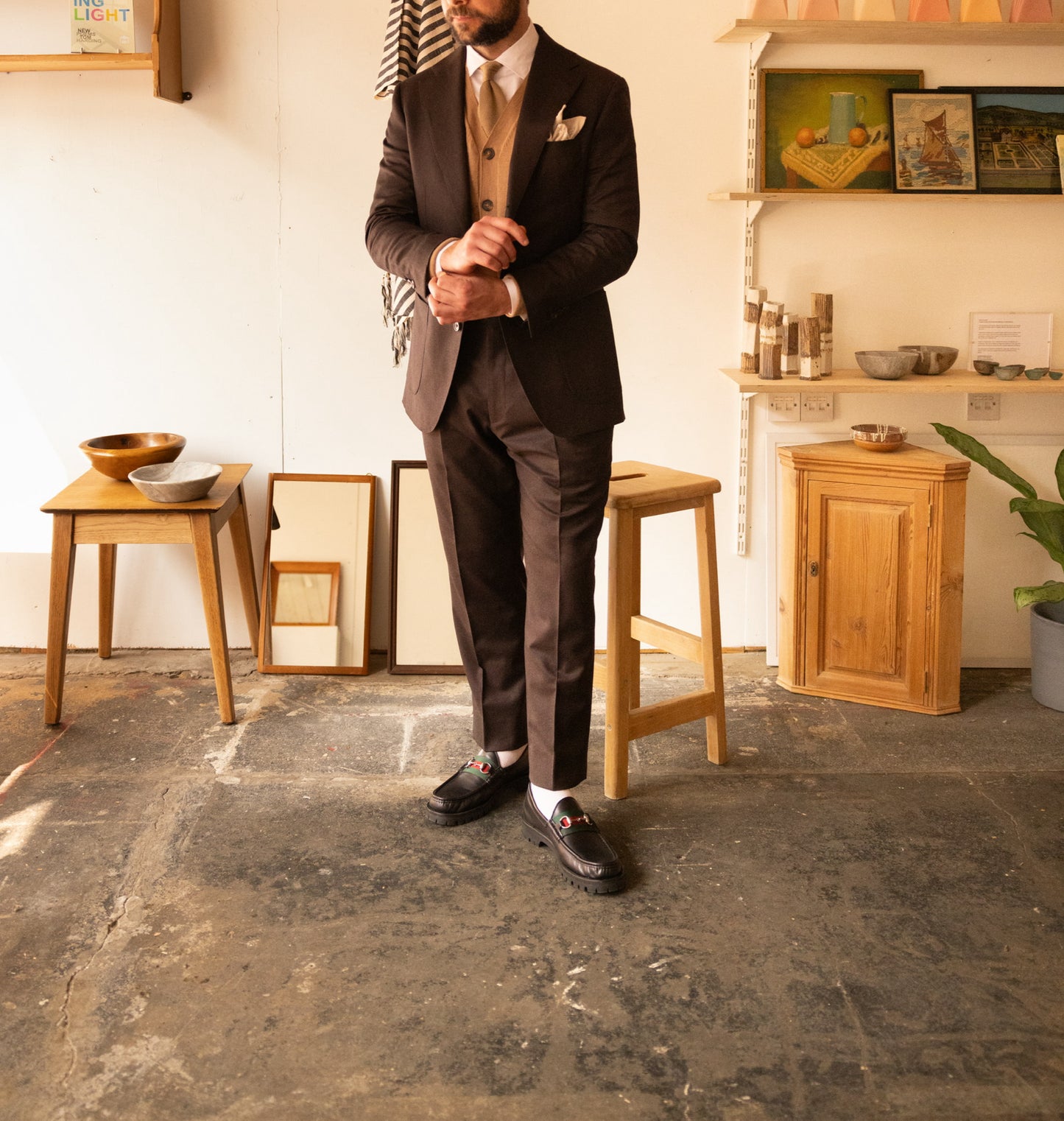 VPC Flannel Suit Coat